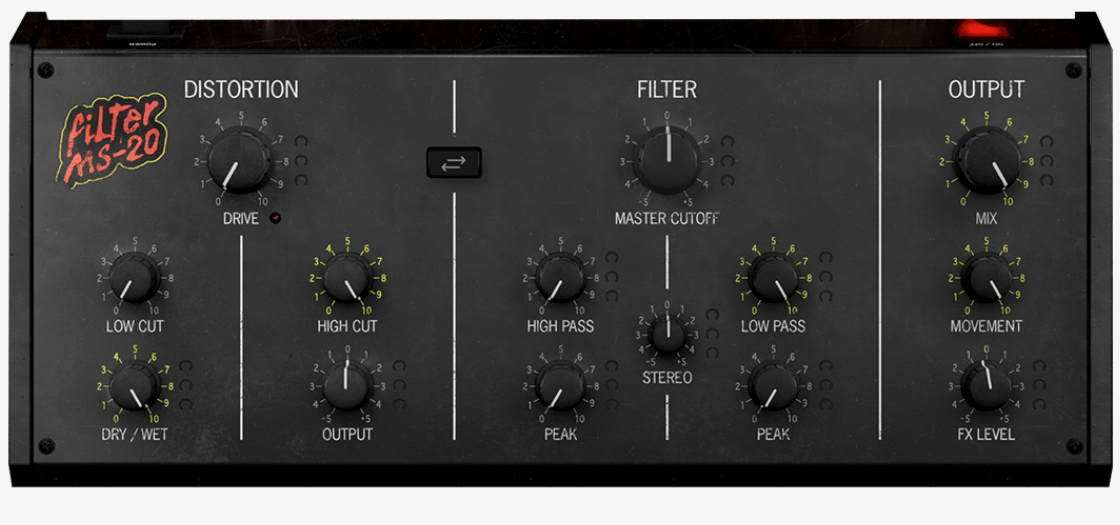 Arturia FILTER MS-20.